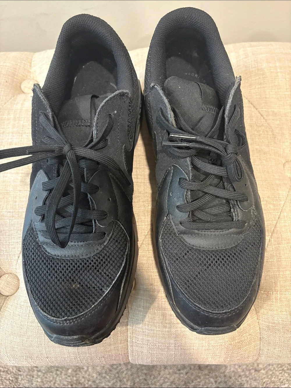 Nike Black Air Max Low-Top Sneakers
